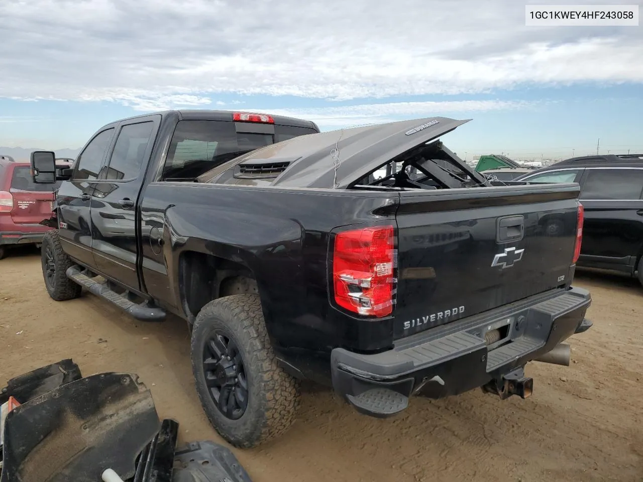 2017 Chevrolet Silverado K2500 Heavy Duty Ltz VIN: 1GC1KWEY4HF243058 Lot: 71754094