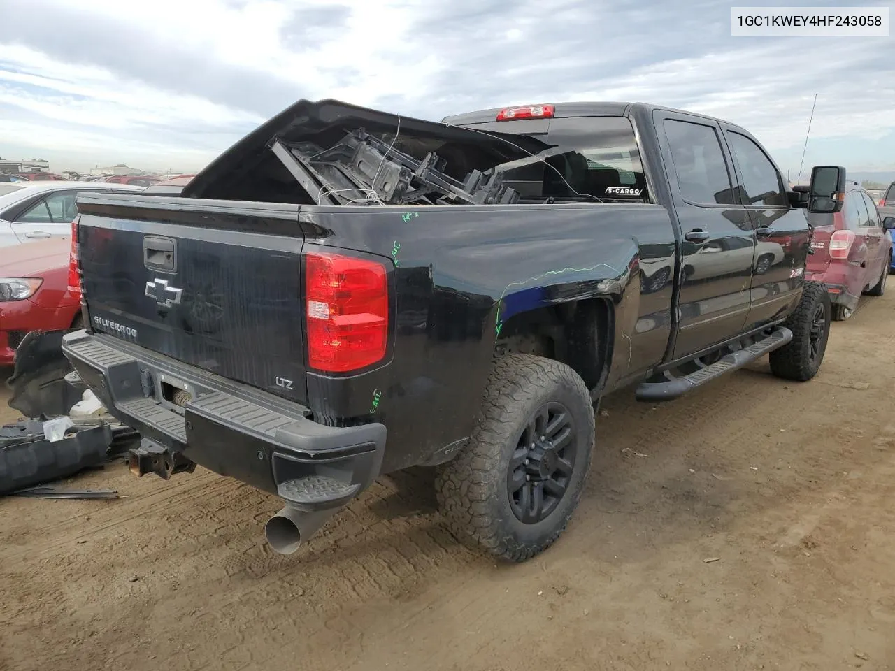 2017 Chevrolet Silverado K2500 Heavy Duty Ltz VIN: 1GC1KWEY4HF243058 Lot: 71754094