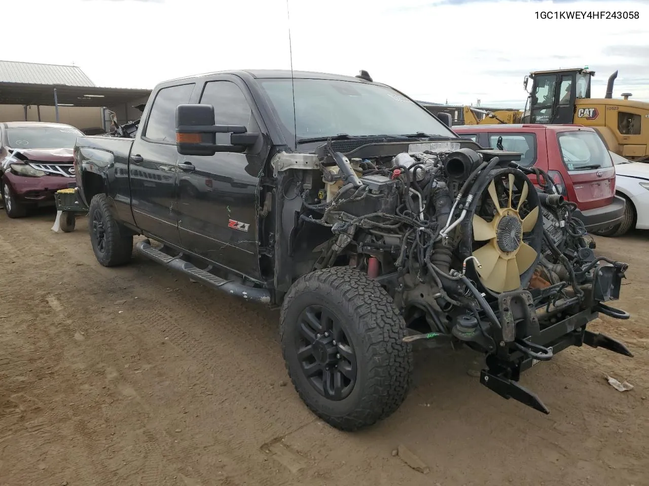 2017 Chevrolet Silverado K2500 Heavy Duty Ltz VIN: 1GC1KWEY4HF243058 Lot: 71754094