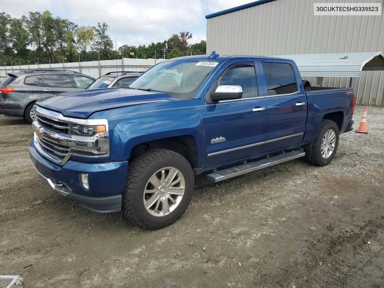 2017 Chevrolet Silverado K1500 High Country VIN: 3GCUKTEC5HG339523 Lot: 72032304