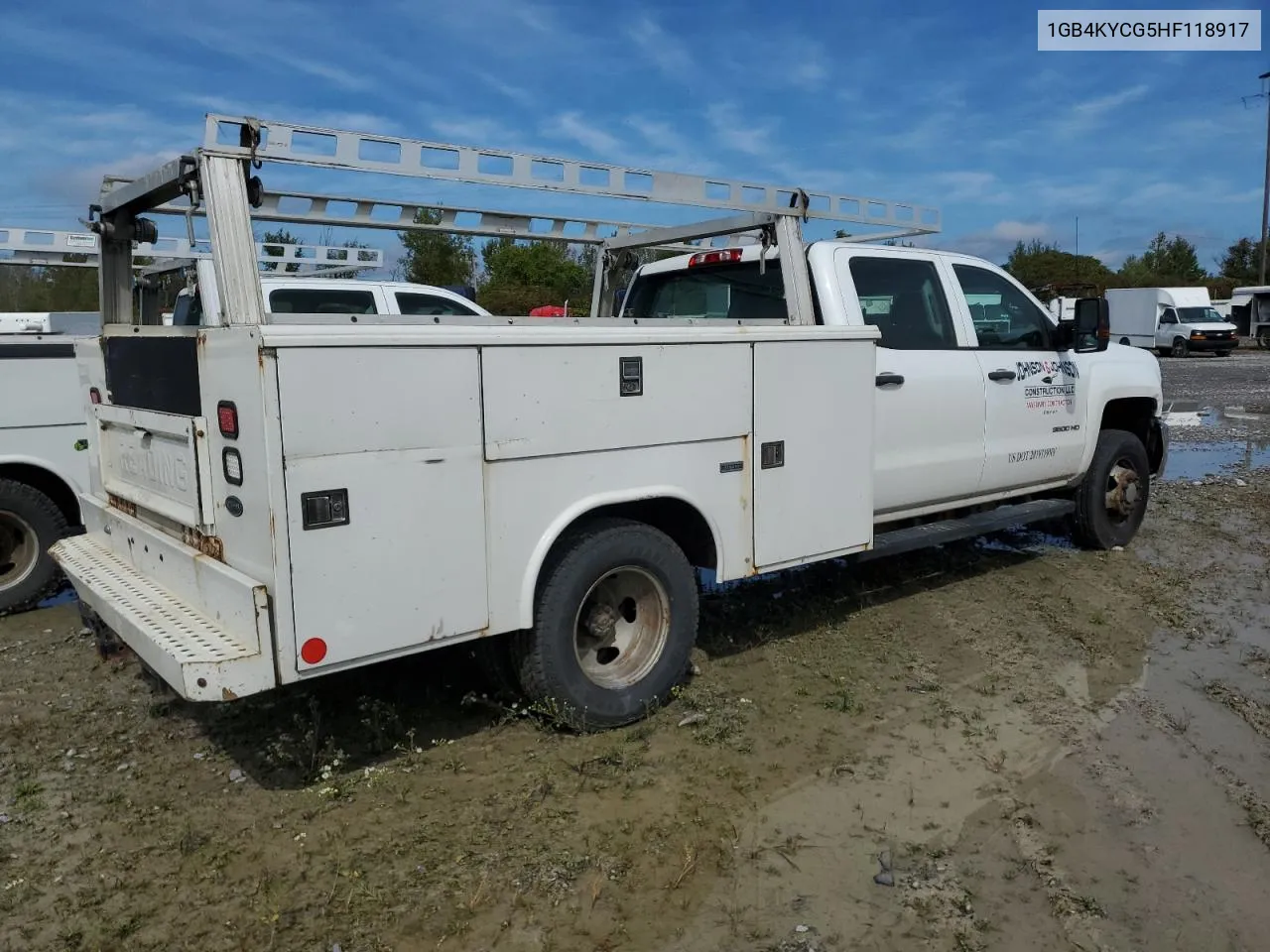 2017 Chevrolet Silverado K3500 VIN: 1GB4KYCG5HF118917 Lot: 72051164