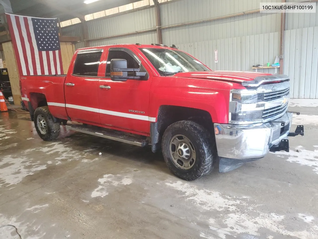 2017 Chevrolet Silverado K2500 Heavy Duty VIN: 1GC1KUEG4HF100199 Lot: 72059064