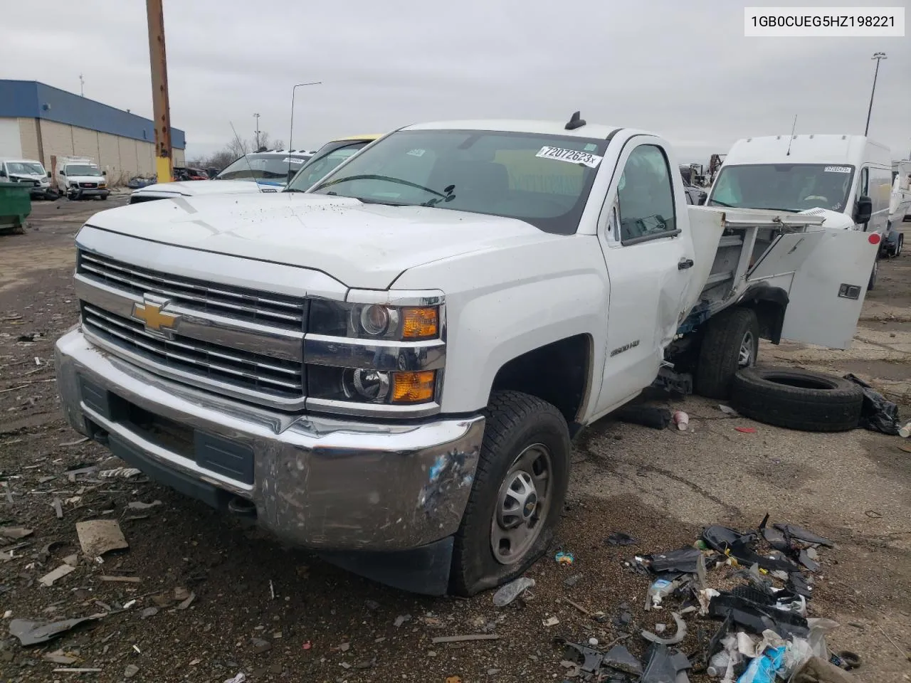 2017 Chevrolet Silverado C2500 Heavy Duty VIN: 1GB0CUEG5HZ198221 Lot: 72072623