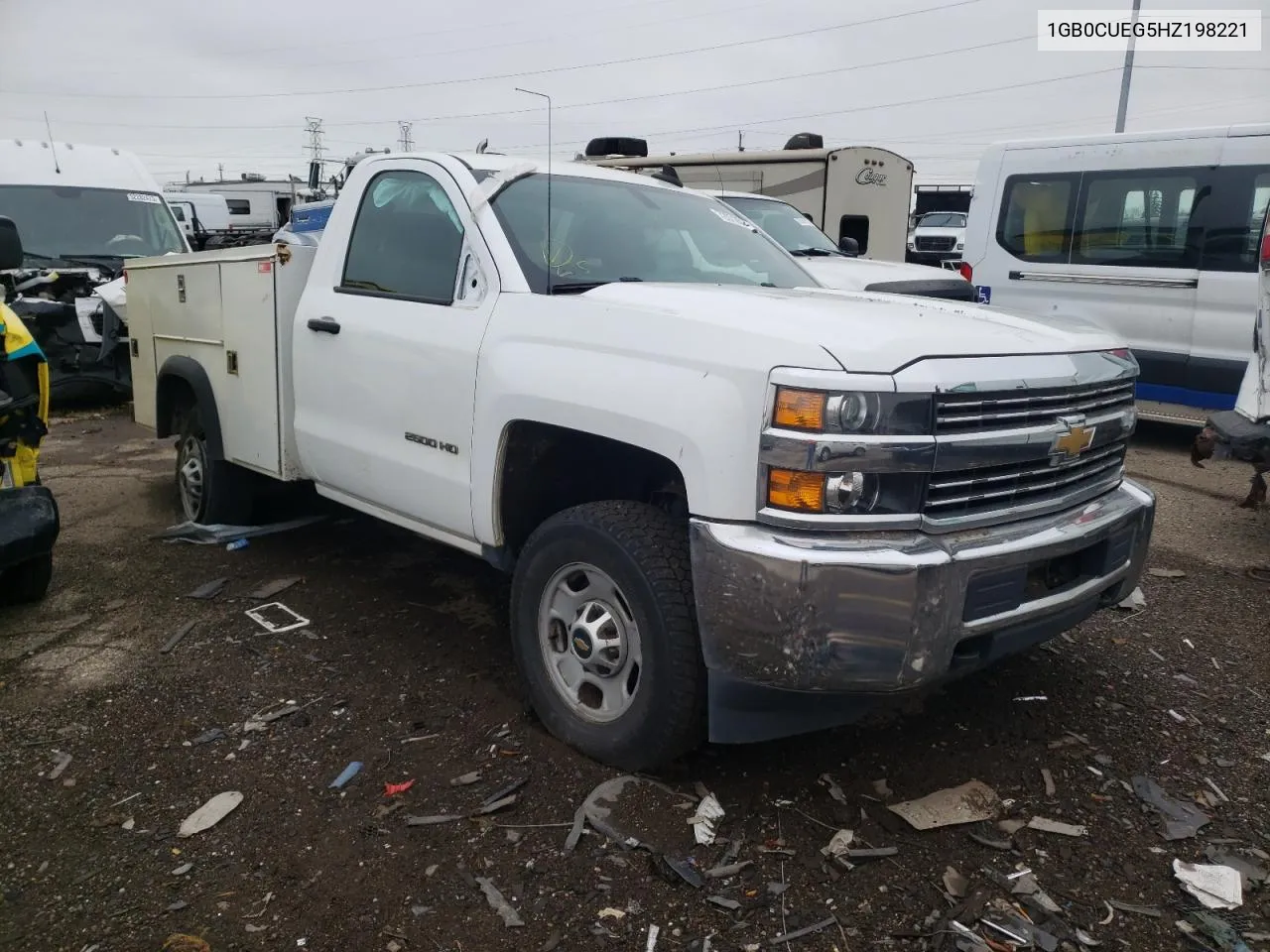 2017 Chevrolet Silverado C2500 Heavy Duty VIN: 1GB0CUEG5HZ198221 Lot: 72072623