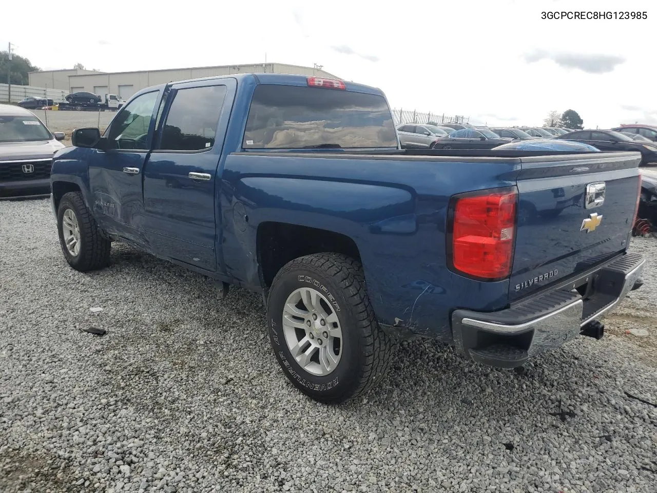 2017 Chevrolet Silverado C1500 Lt VIN: 3GCPCREC8HG123985 Lot: 72155274