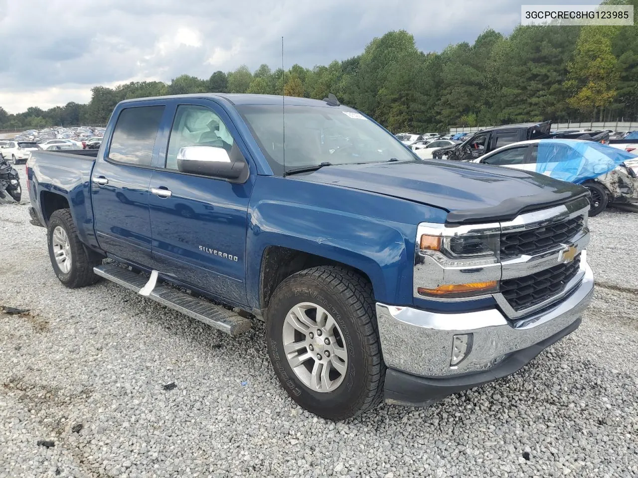 2017 Chevrolet Silverado C1500 Lt VIN: 3GCPCREC8HG123985 Lot: 72155274