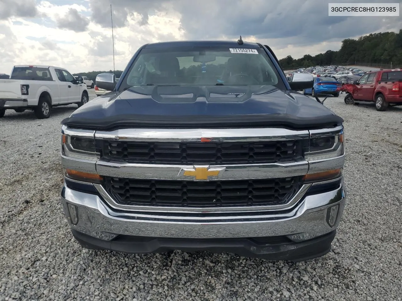 2017 Chevrolet Silverado C1500 Lt VIN: 3GCPCREC8HG123985 Lot: 72155274