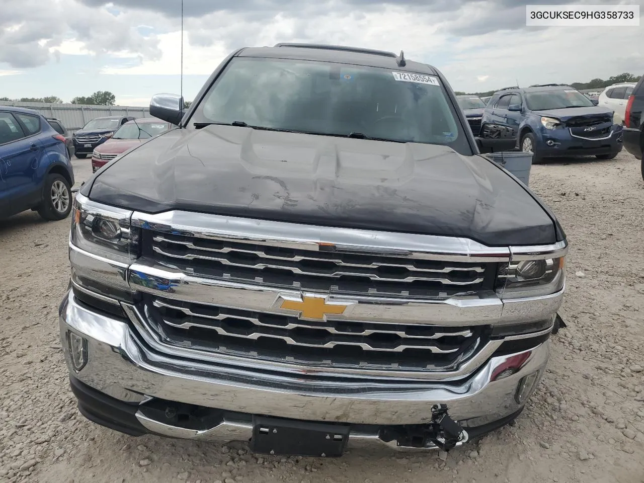 3GCUKSEC9HG358733 2017 Chevrolet Silverado K1500 Ltz