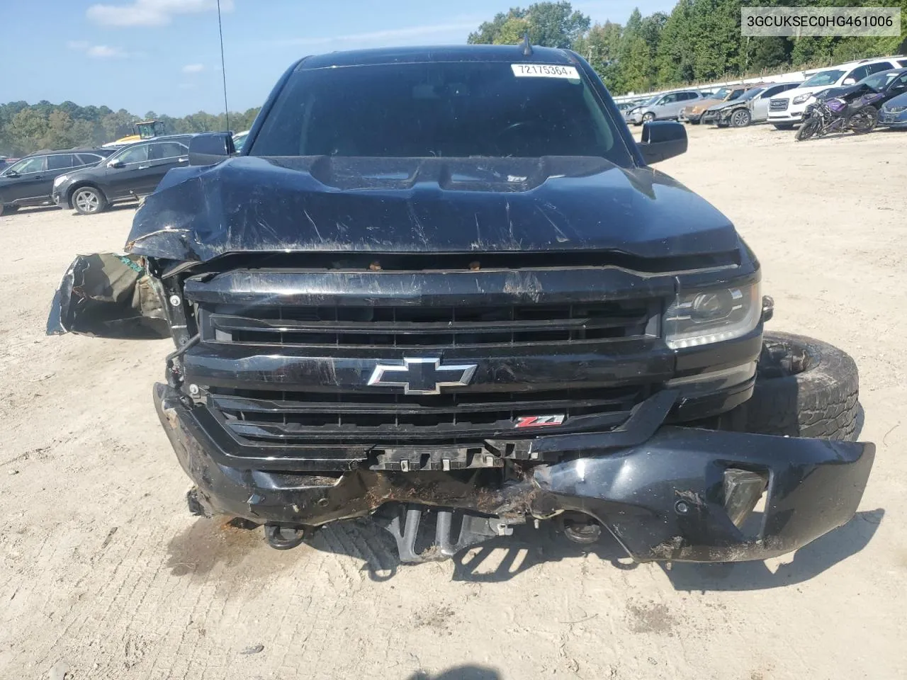 3GCUKSEC0HG461006 2017 Chevrolet Silverado K1500 Ltz