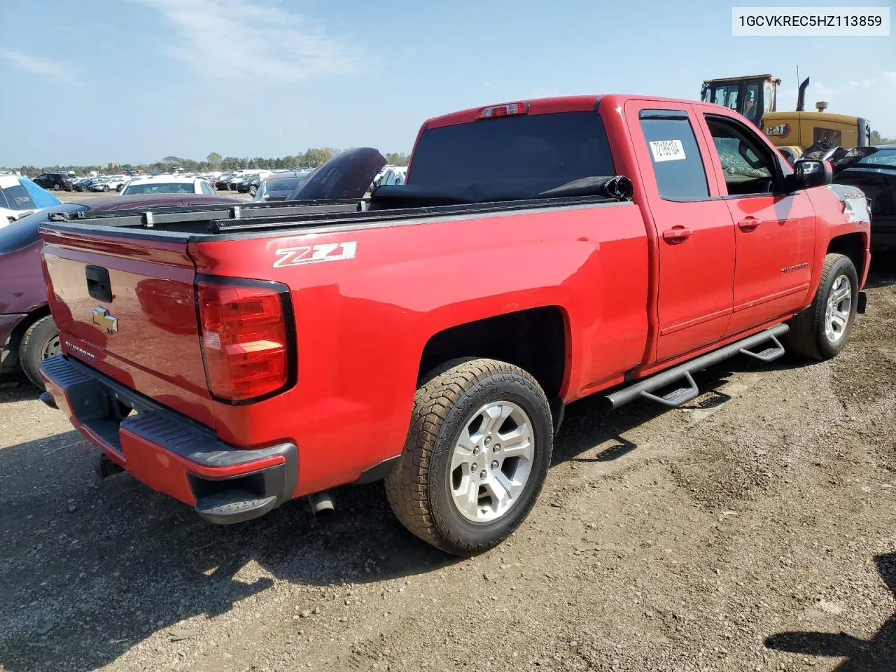 2017 Chevrolet Silverado K1500 Lt VIN: 1GCVKREC5HZ113859 Lot: 72189104