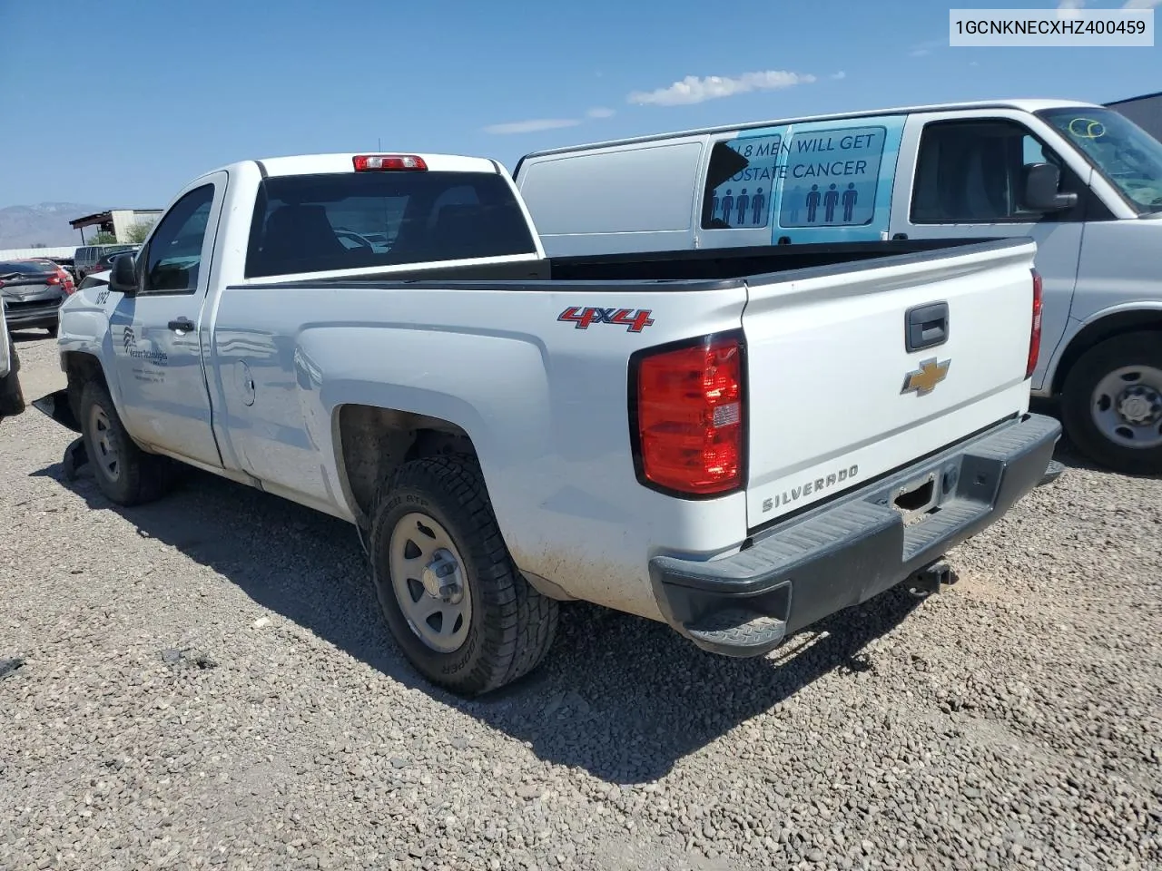 2017 Chevrolet Silverado K1500 VIN: 1GCNKNECXHZ400459 Lot: 72243354