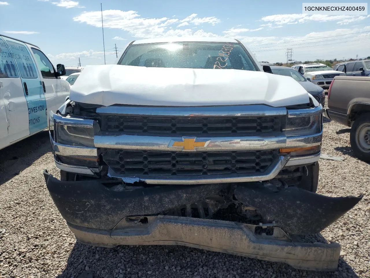 2017 Chevrolet Silverado K1500 VIN: 1GCNKNECXHZ400459 Lot: 72243354