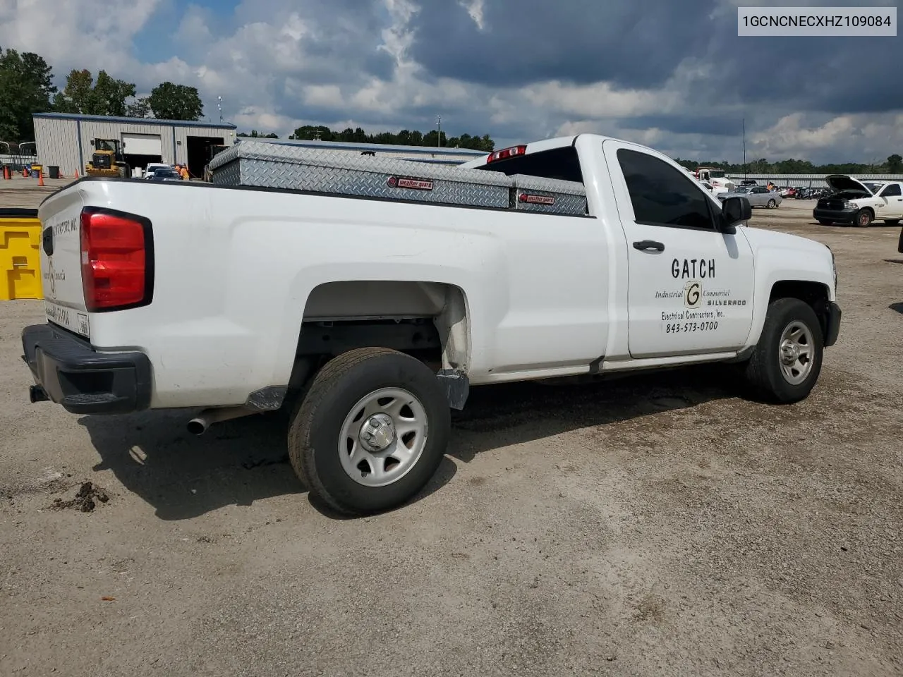 2017 Chevrolet Silverado C1500 VIN: 1GCNCNECXHZ109084 Lot: 72248764