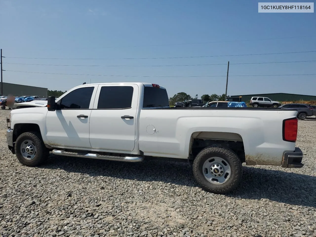 2017 Chevrolet Silverado K2500 Heavy Duty VIN: 1GC1KUEY8HF118164 Lot: 72285234