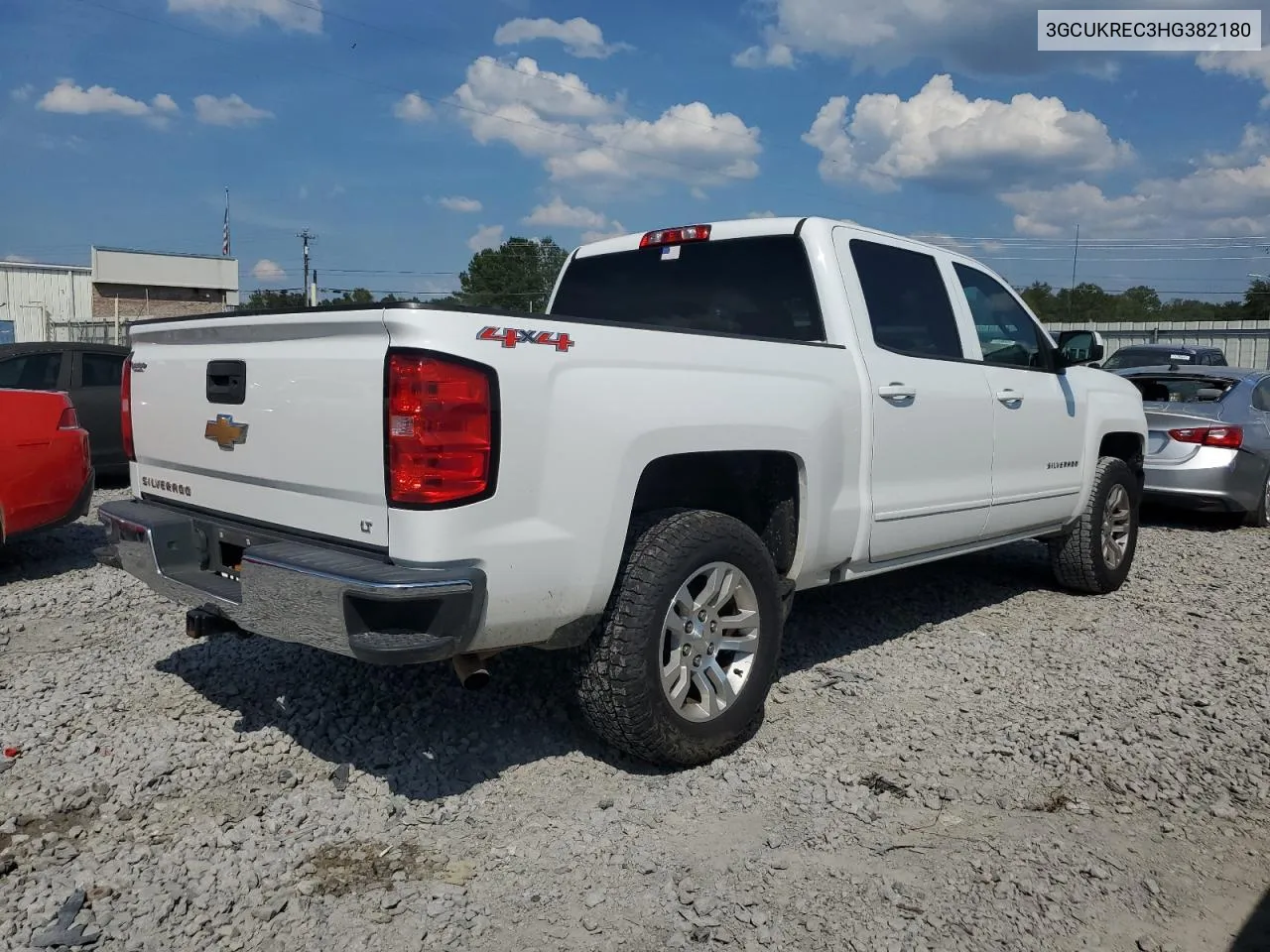 2017 Chevrolet Silverado K1500 Lt VIN: 3GCUKREC3HG382180 Lot: 72343544