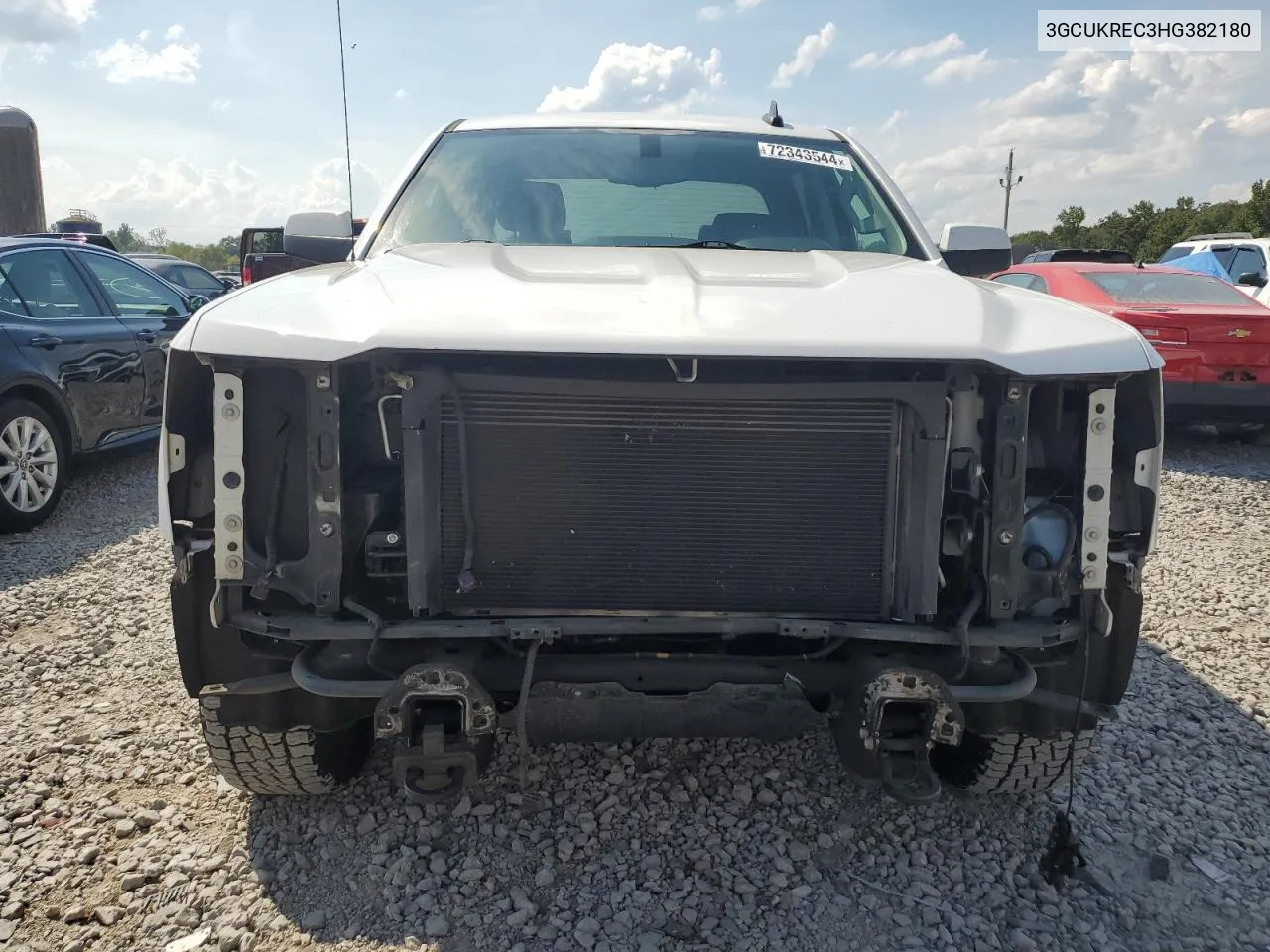 2017 Chevrolet Silverado K1500 Lt VIN: 3GCUKREC3HG382180 Lot: 72343544