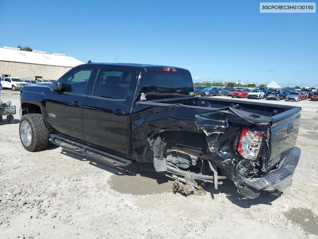 2017 Chevrolet Silverado C1500 Lt VIN: 3GCPCREC3HG130150 Lot: 72346634