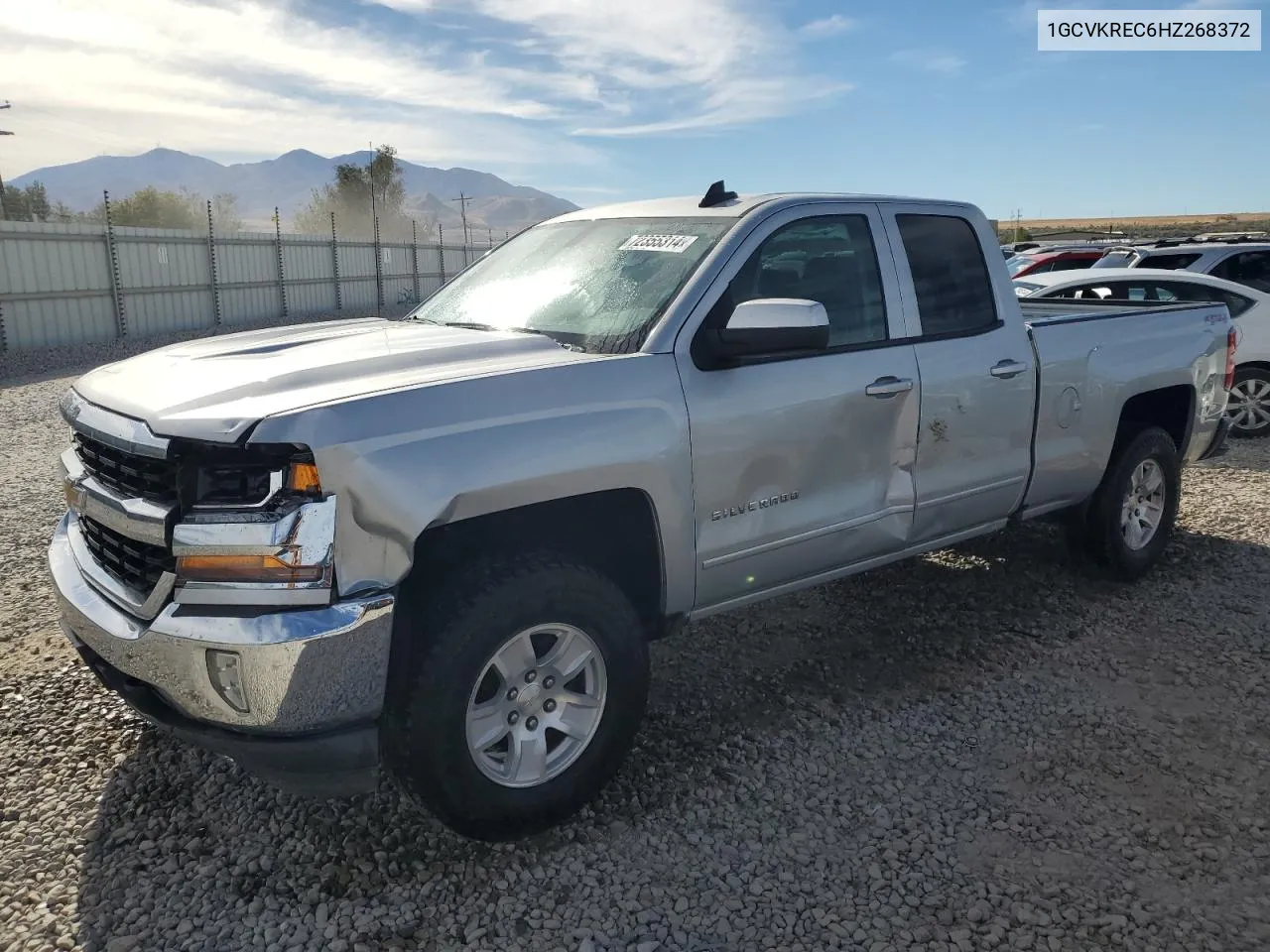 2017 Chevrolet Silverado K1500 Lt VIN: 1GCVKREC6HZ268372 Lot: 72355314