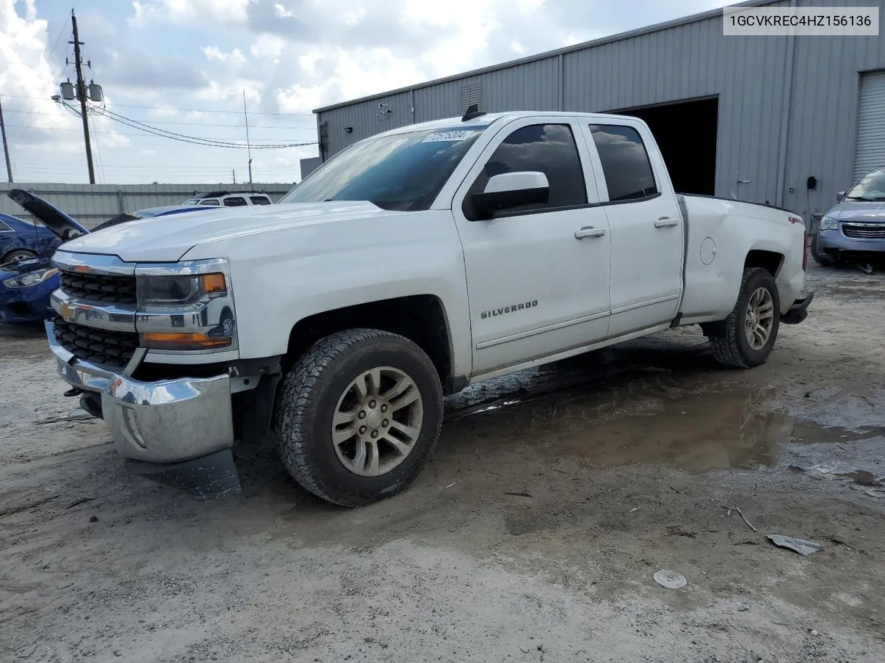 2017 Chevrolet Silverado K1500 Lt VIN: 1GCVKREC4HZ156136 Lot: 72575204