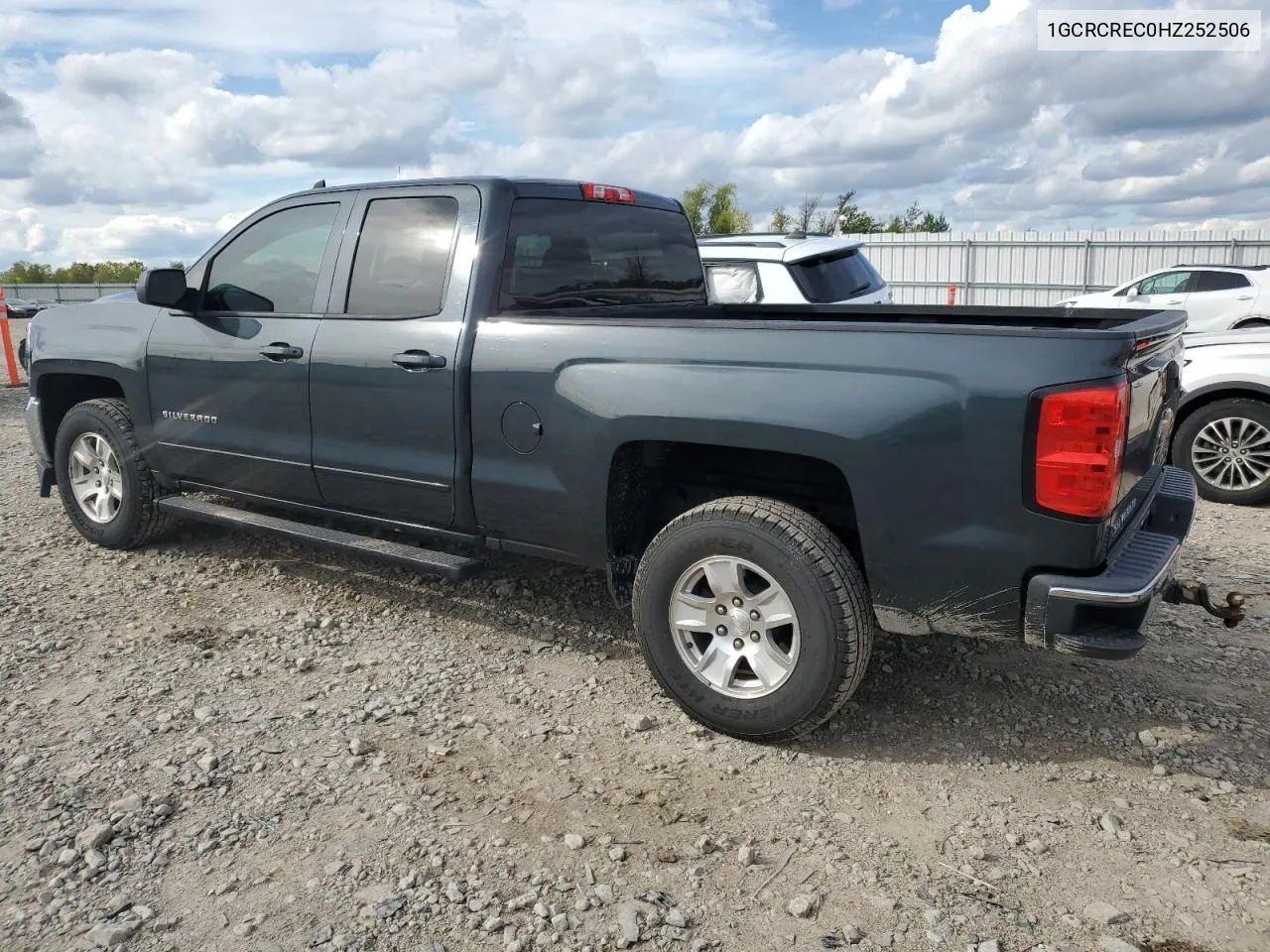 1GCRCREC0HZ252506 2017 Chevrolet Silverado C1500 Lt