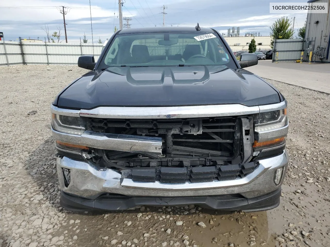 2017 Chevrolet Silverado C1500 Lt VIN: 1GCRCREC0HZ252506 Lot: 72679664