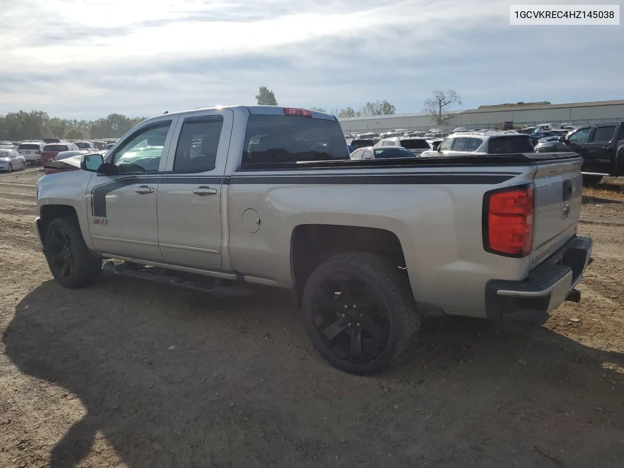 2017 Chevrolet Silverado K1500 Lt VIN: 1GCVKREC4HZ145038 Lot: 72767304