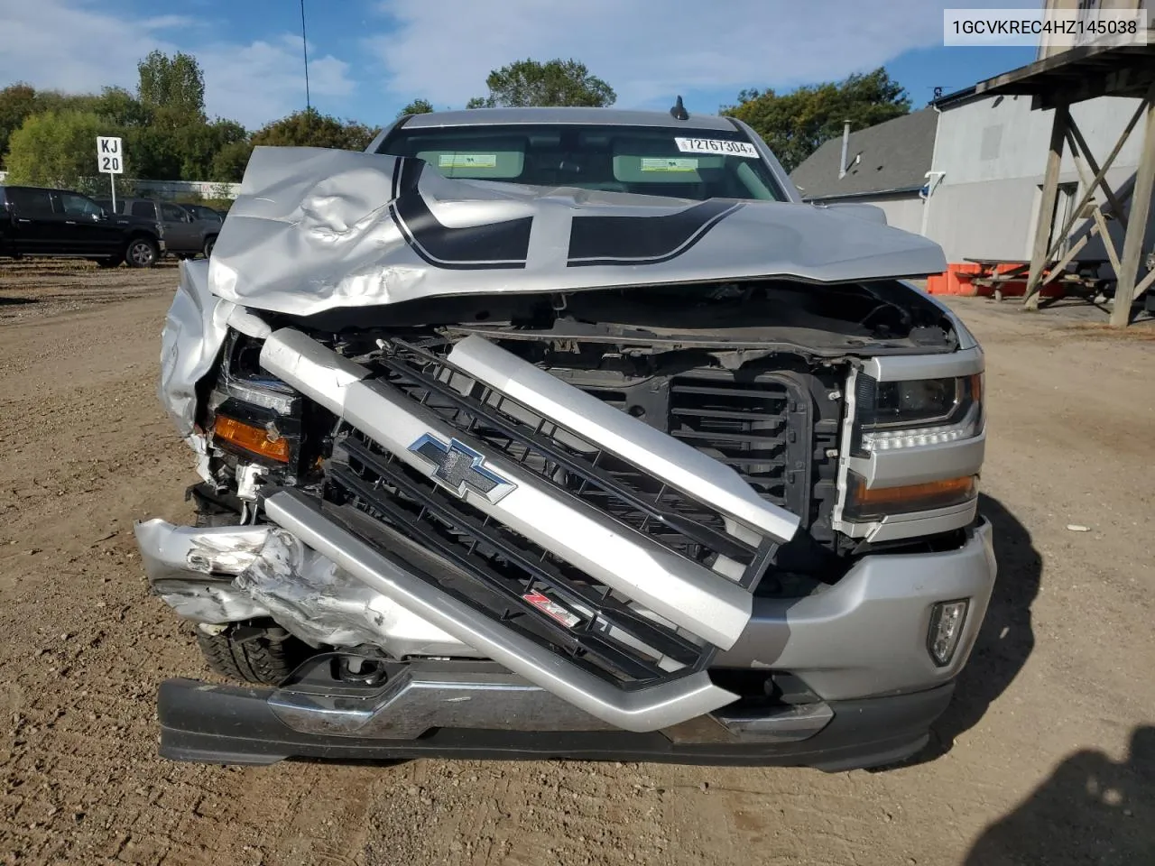 2017 Chevrolet Silverado K1500 Lt VIN: 1GCVKREC4HZ145038 Lot: 72767304