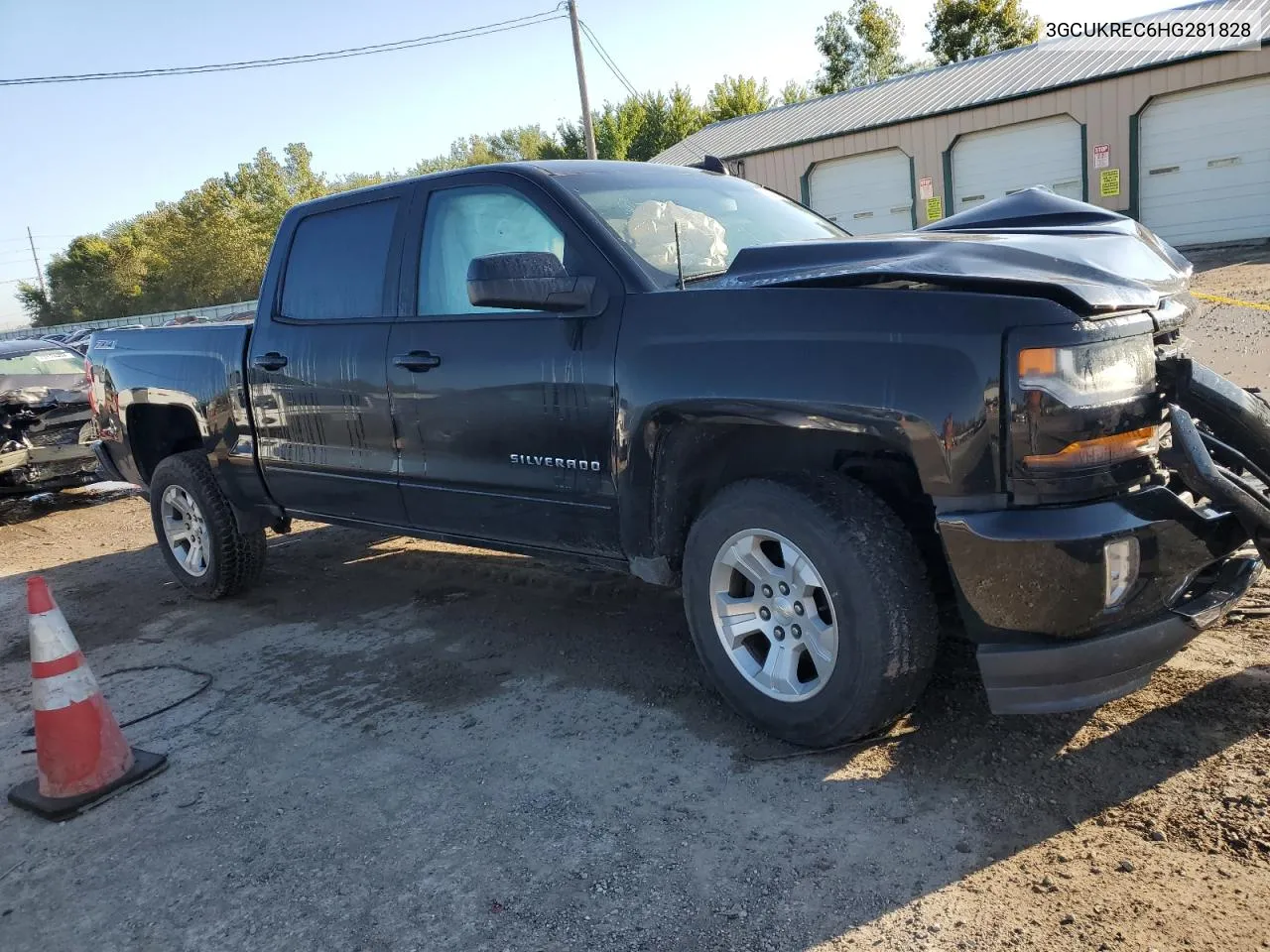 2017 Chevrolet Silverado K1500 Lt VIN: 3GCUKREC6HG281828 Lot: 72986644