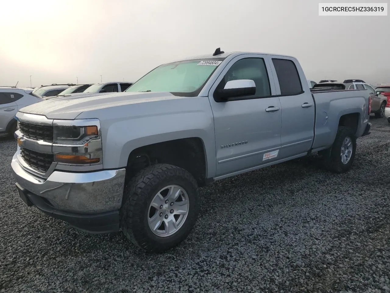 2017 Chevrolet Silverado C1500 Lt VIN: 1GCRCREC5HZ336319 Lot: 72994604