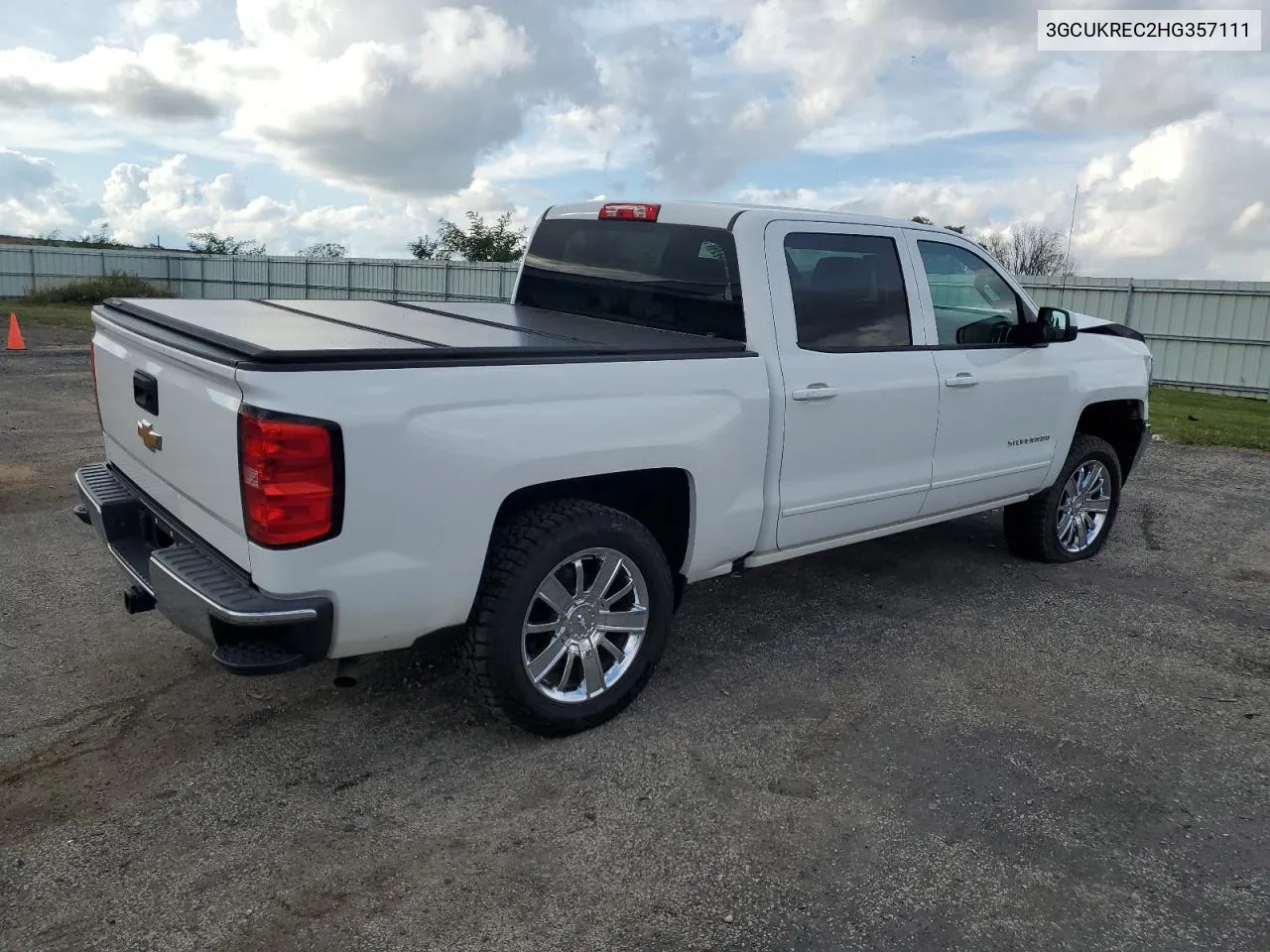 2017 Chevrolet Silverado K1500 Lt VIN: 3GCUKREC2HG357111 Lot: 73014584