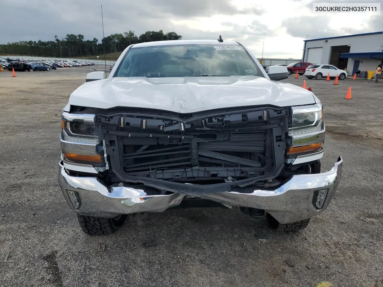 3GCUKREC2HG357111 2017 Chevrolet Silverado K1500 Lt