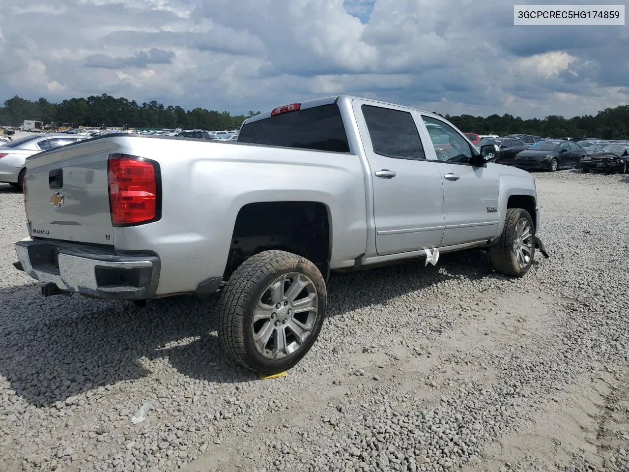 2017 Chevrolet Silverado C1500 Lt VIN: 3GCPCREC5HG174859 Lot: 73019534