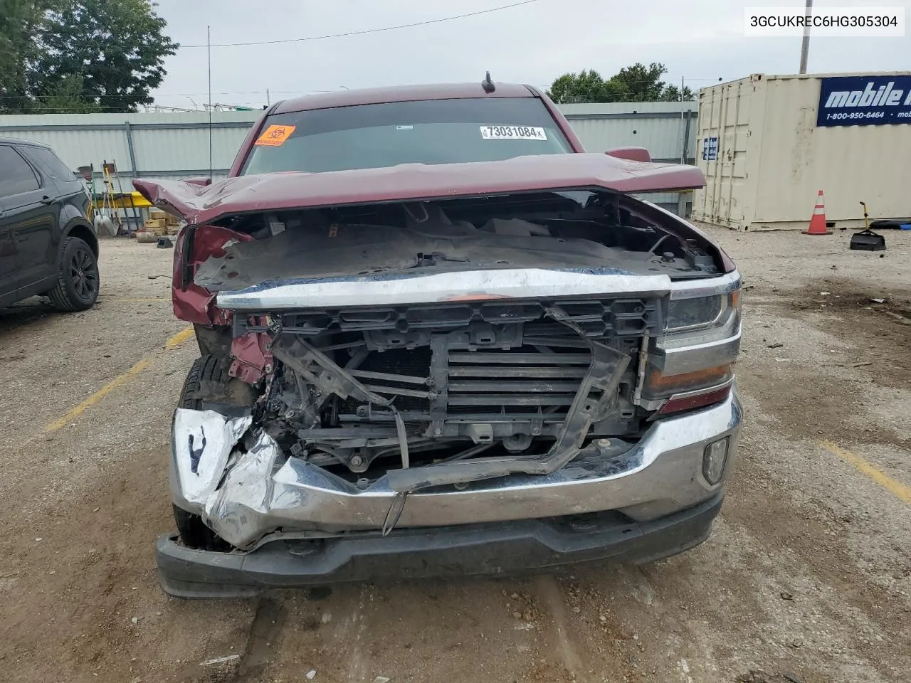 3GCUKREC6HG305304 2017 Chevrolet Silverado K1500 Lt