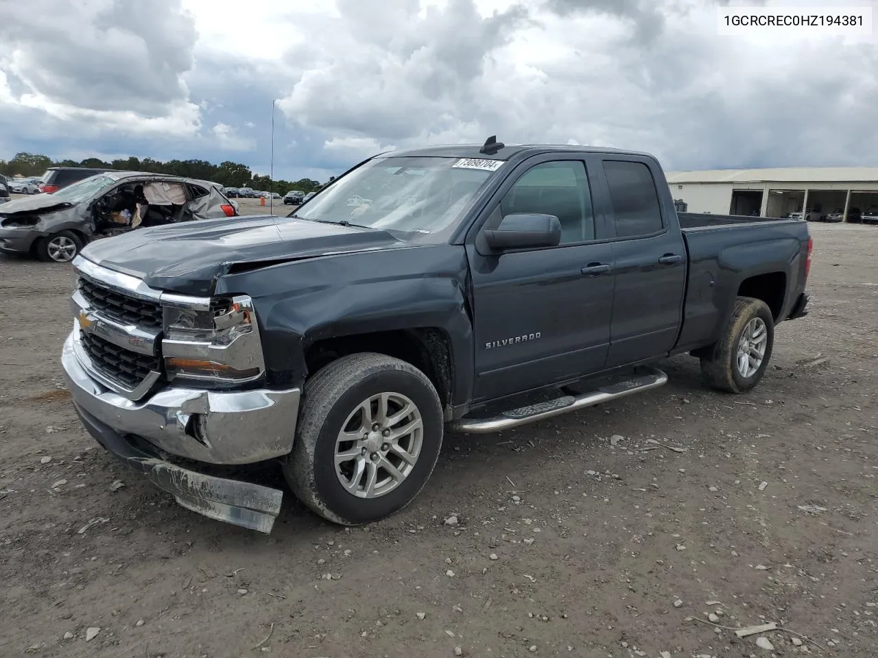 2017 Chevrolet Silverado C1500 Lt VIN: 1GCRCREC0HZ194381 Lot: 73098704