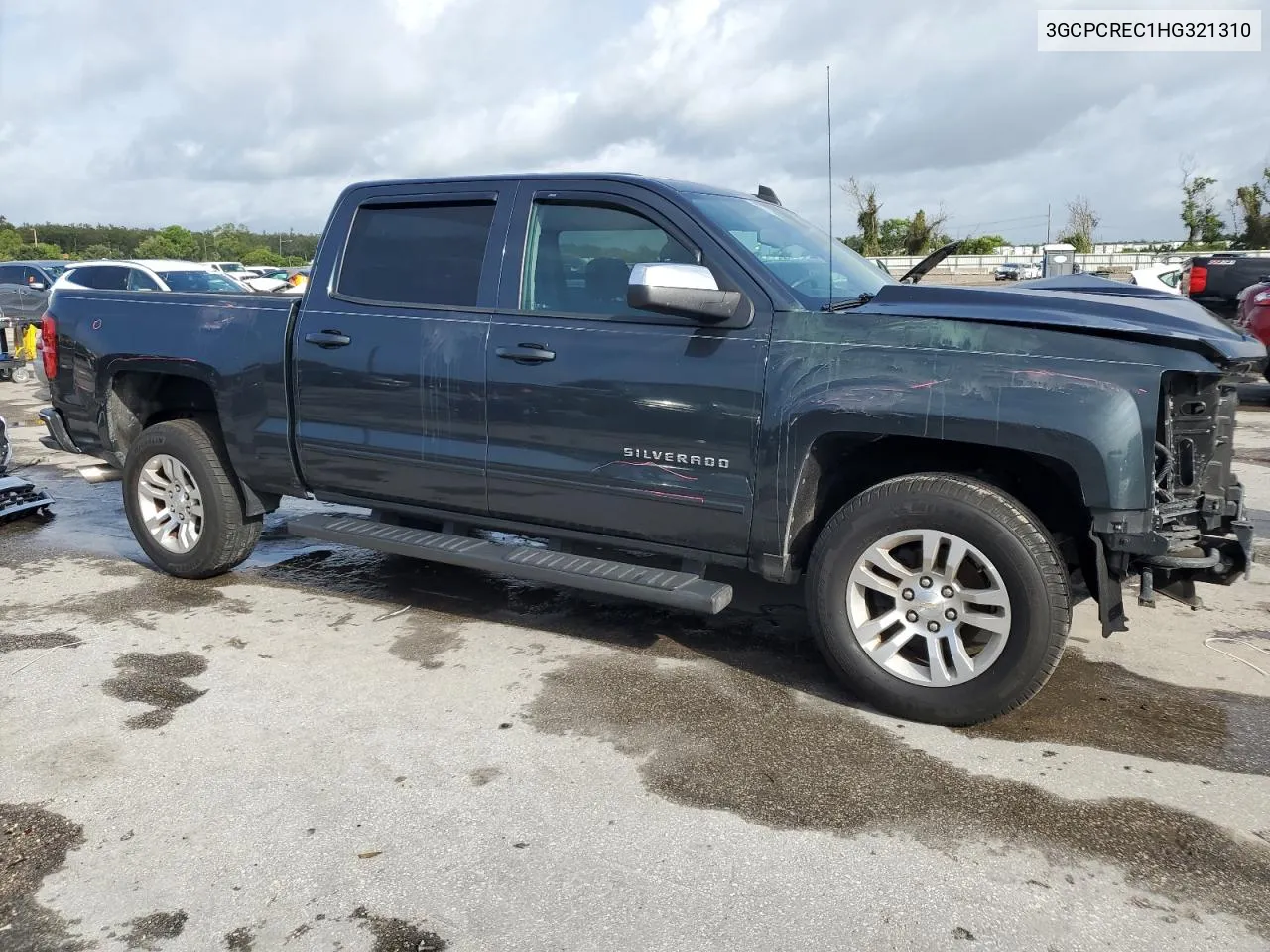 2017 Chevrolet Silverado C1500 Lt VIN: 3GCPCREC1HG321310 Lot: 73101754