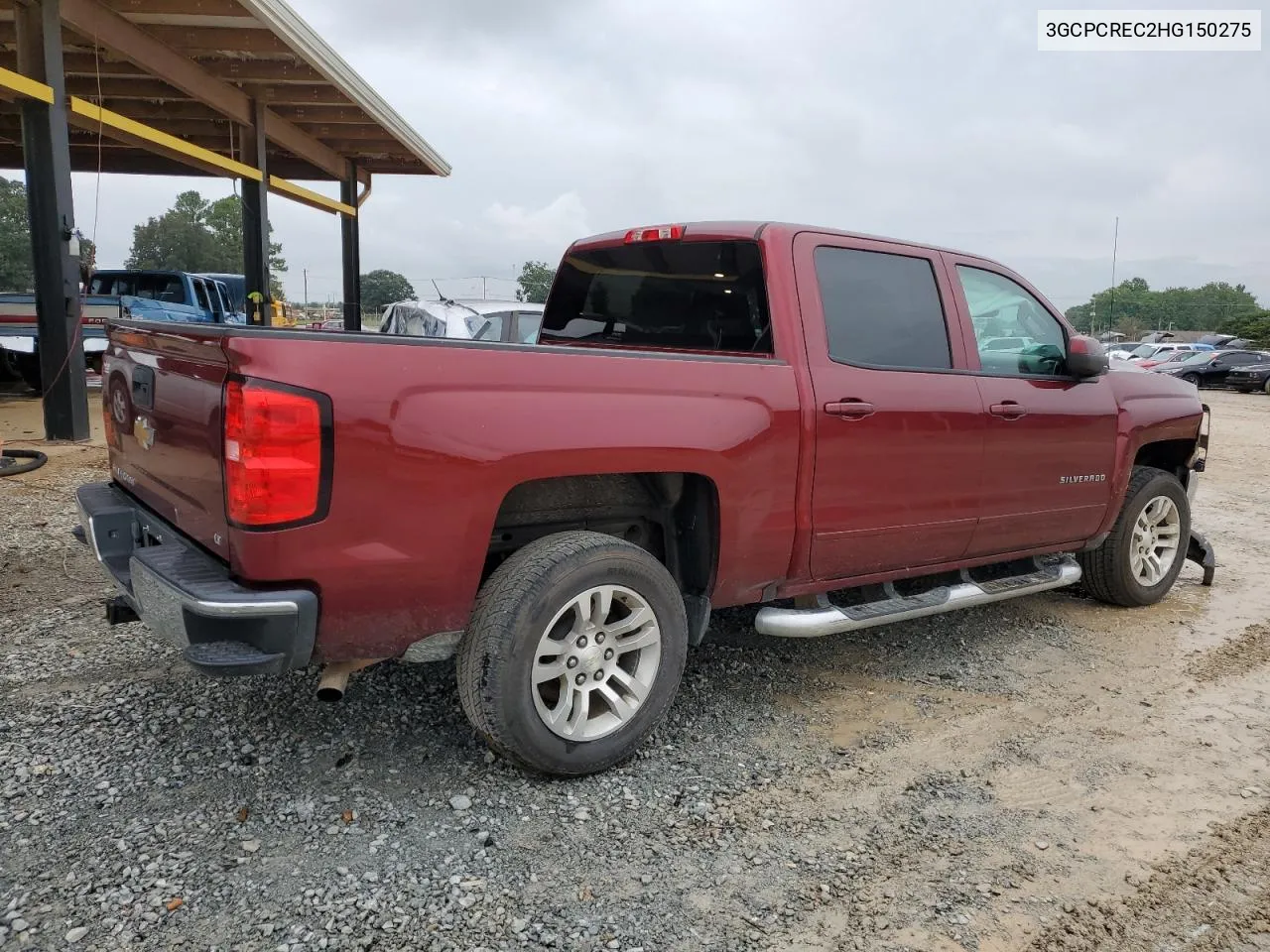 2017 Chevrolet Silverado C1500 Lt VIN: 3GCPCREC2HG150275 Lot: 73122314