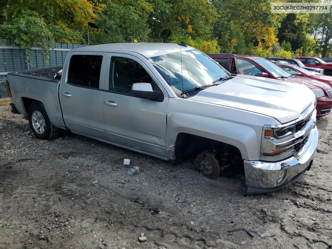 2017 Chevrolet Silverado K1500 Lt VIN: 3GCUKREC7HG297794 Lot: 73127264