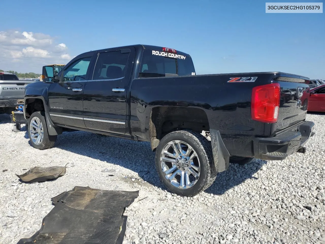 2017 Chevrolet Silverado K1500 Ltz VIN: 3GCUKSEC2HG105379 Lot: 73160474