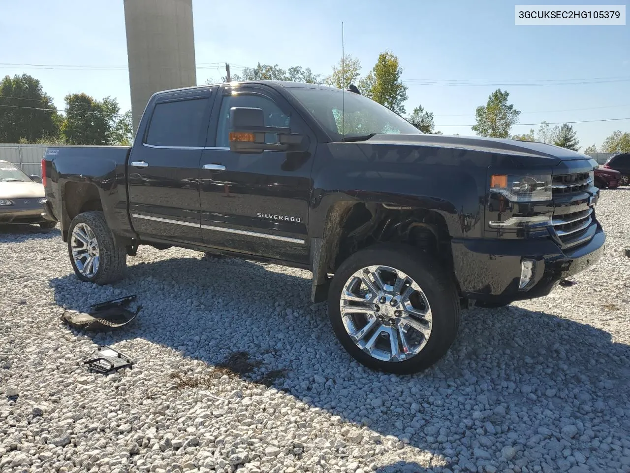 2017 Chevrolet Silverado K1500 Ltz VIN: 3GCUKSEC2HG105379 Lot: 73160474