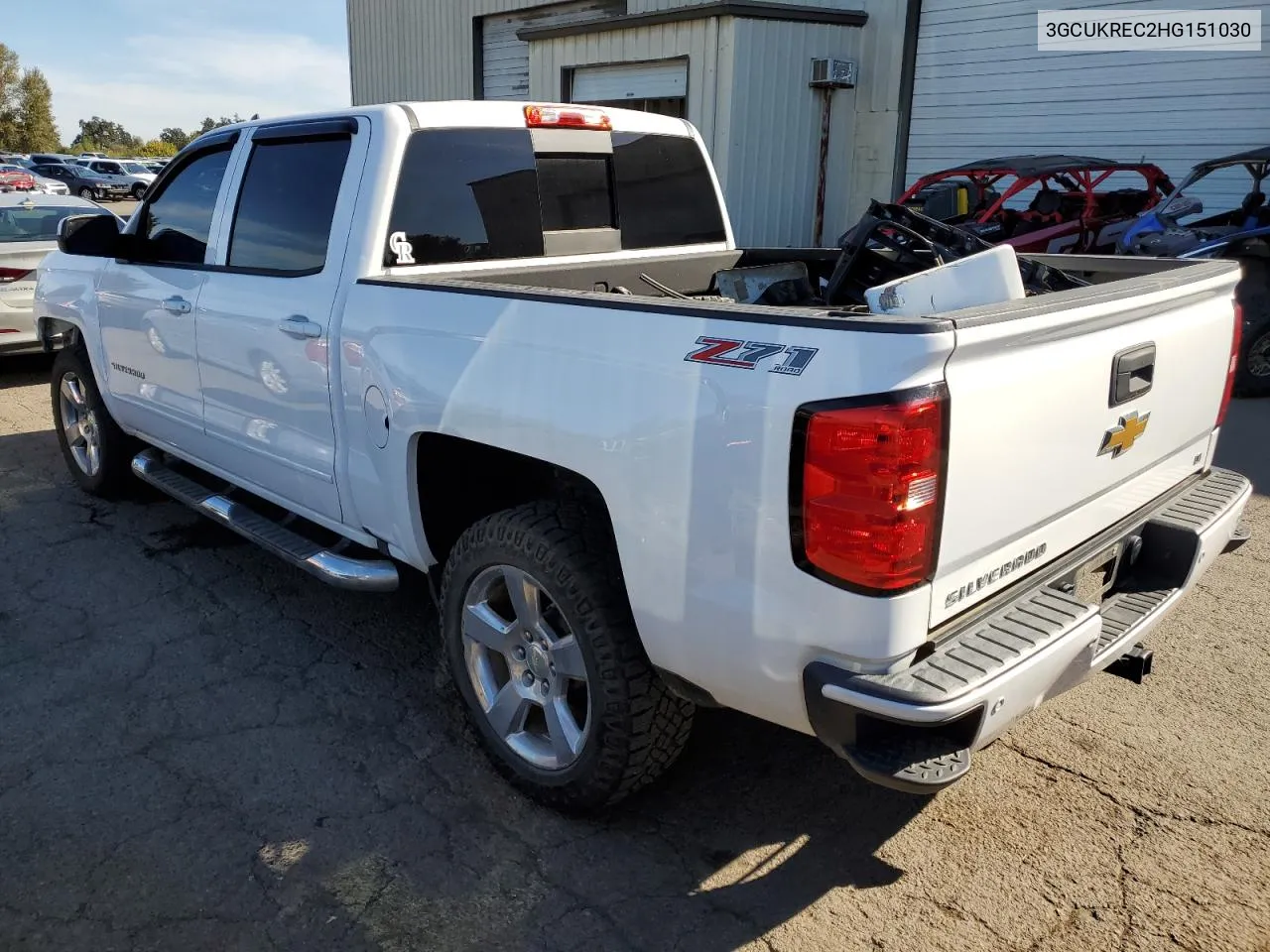 3GCUKREC2HG151030 2017 Chevrolet Silverado K1500 Lt