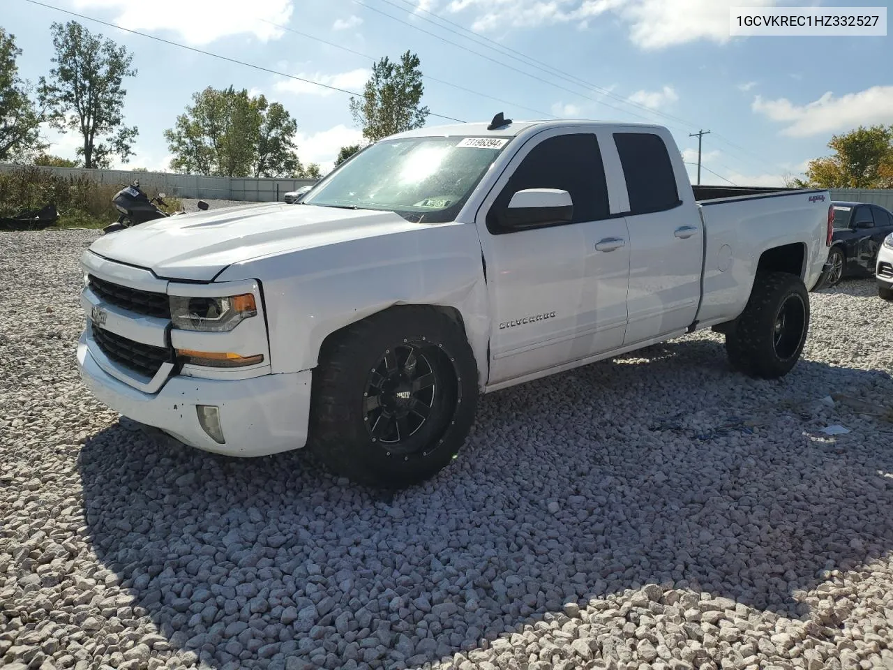 2017 Chevrolet Silverado K1500 Lt VIN: 1GCVKREC1HZ332527 Lot: 73196394