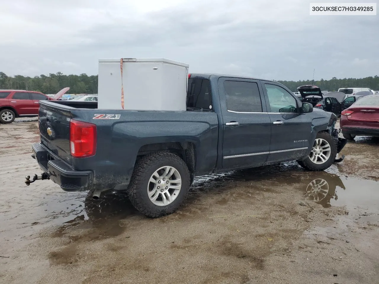 3GCUKSEC7HG349285 2017 Chevrolet Silverado K1500 Ltz