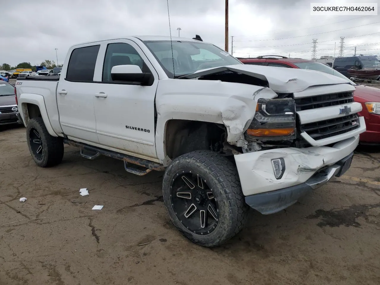 2017 Chevrolet Silverado K1500 Lt VIN: 3GCUKREC7HG462064 Lot: 73315314