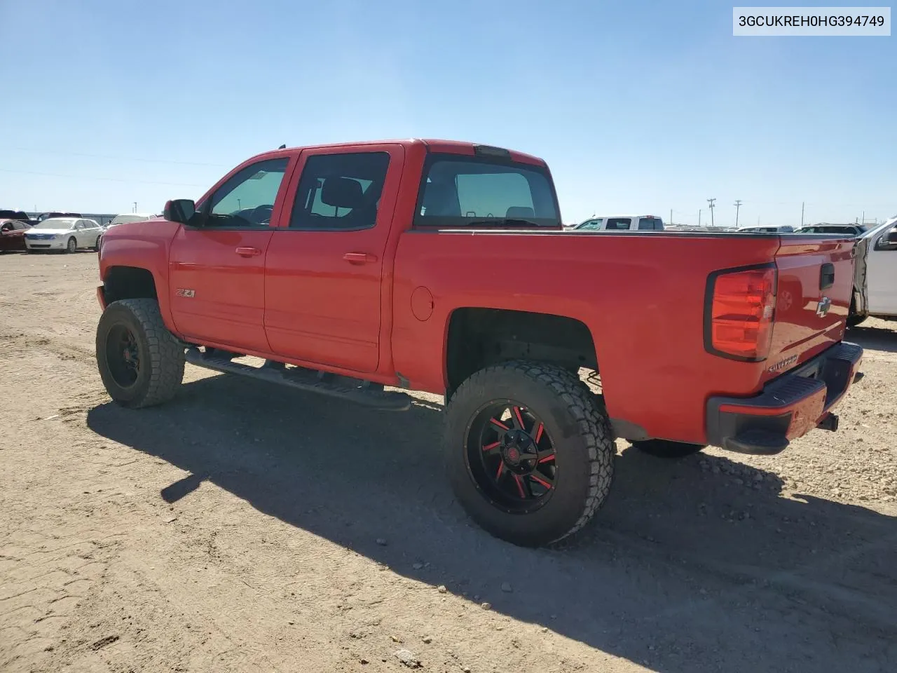 2017 Chevrolet Silverado K1500 Lt VIN: 3GCUKREH0HG394749 Lot: 73320714