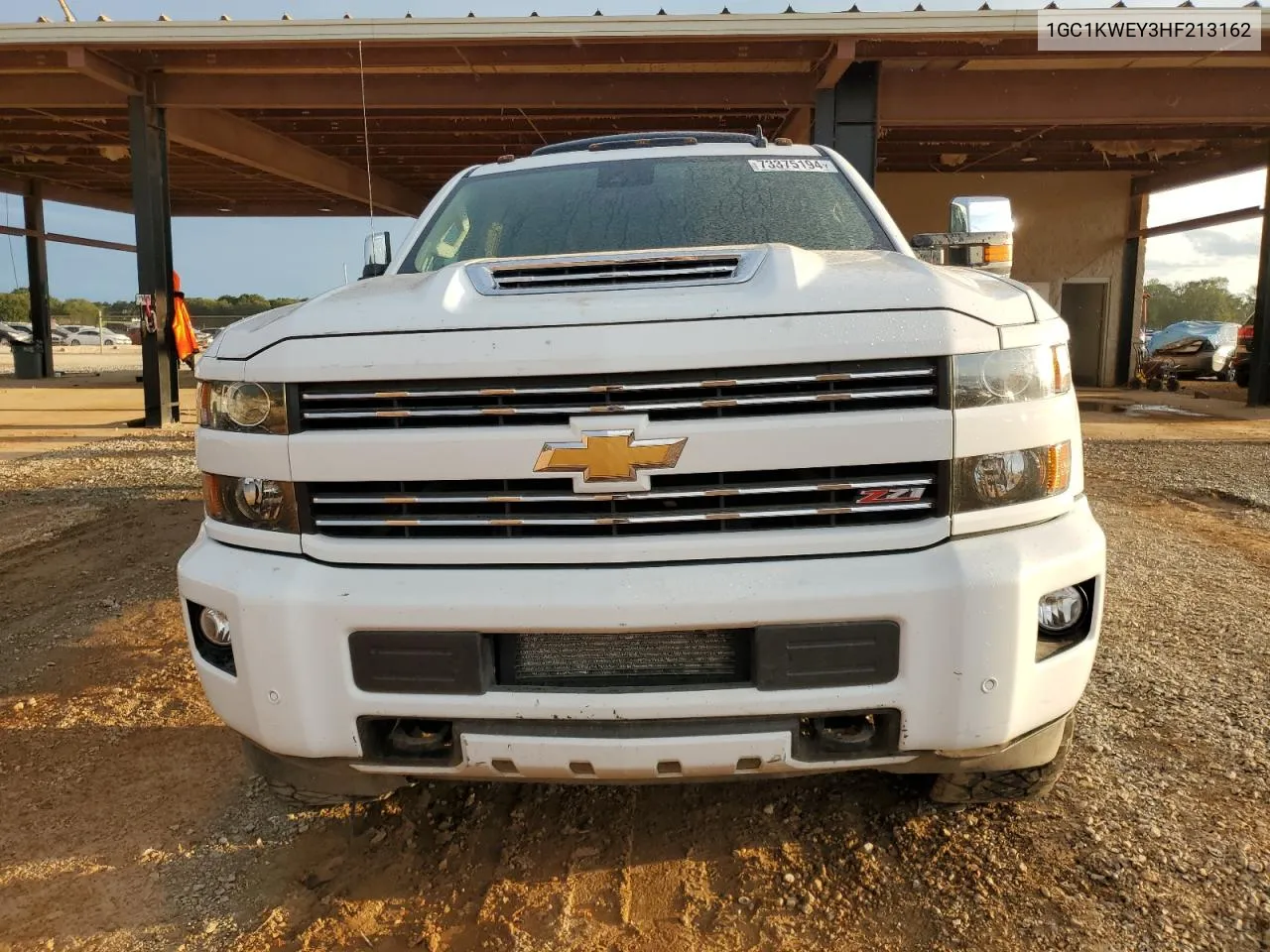 2017 Chevrolet Silverado K2500 Heavy Duty Ltz VIN: 1GC1KWEY3HF213162 Lot: 73375194