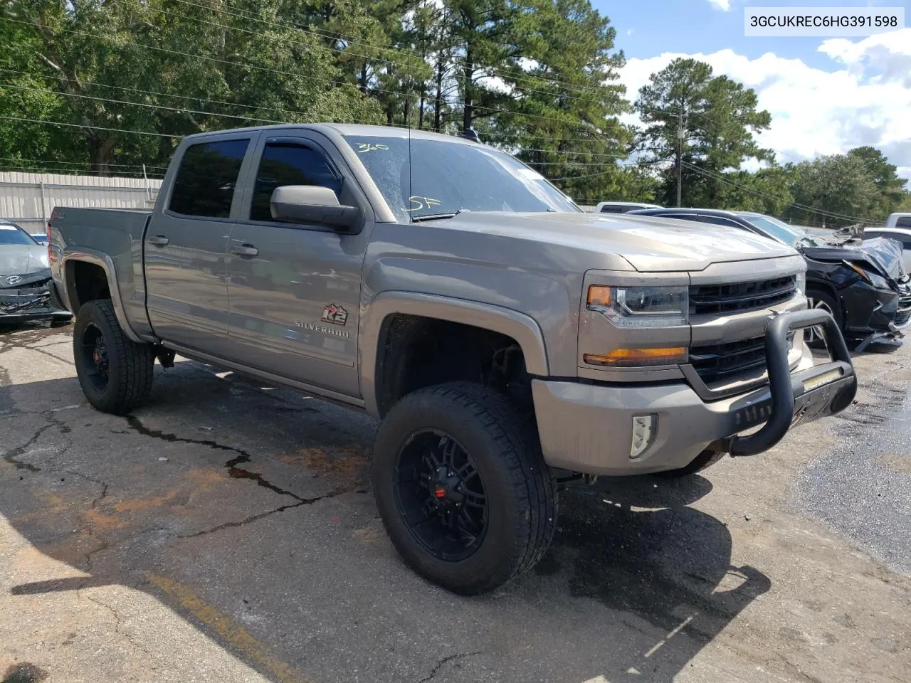 2017 Chevrolet Silverado K1500 Lt VIN: 3GCUKREC6HG391598 Lot: 73422764