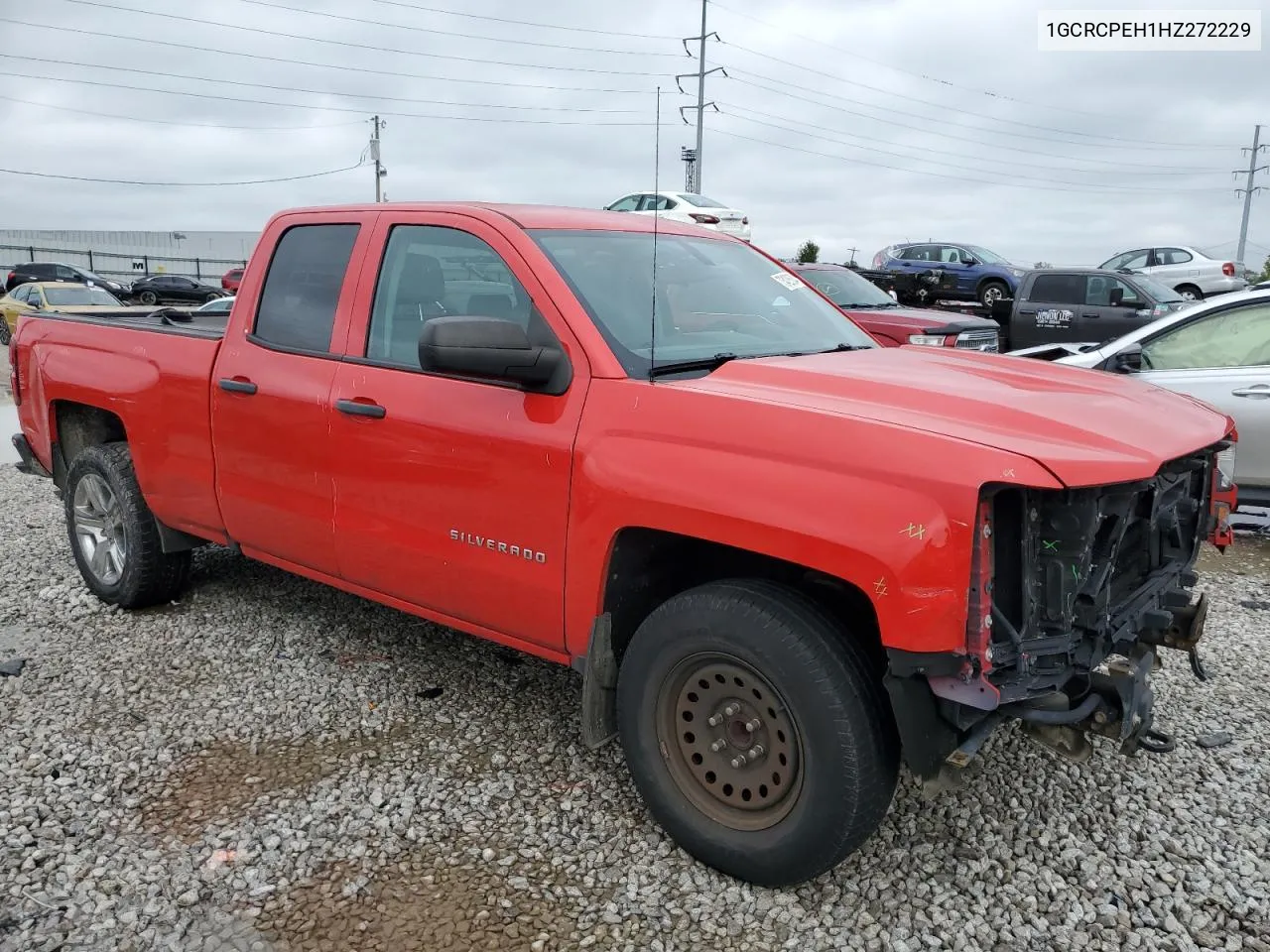 2017 Chevrolet Silverado C1500 Custom VIN: 1GCRCPEH1HZ272229 Lot: 73428584