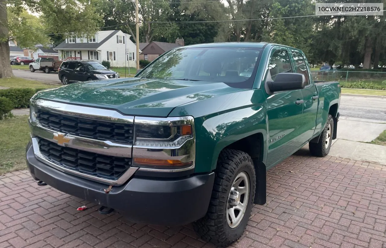 2017 Chevrolet Silverado K1500 VIN: 1GCVKNEC2HZ218576 Lot: 73435454