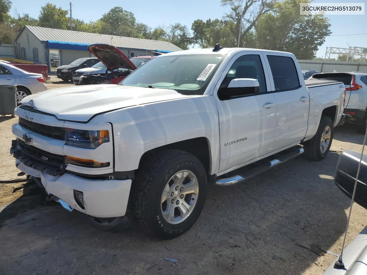 2017 Chevrolet Silverado K1500 Lt VIN: 3GCUKREC2HG513079 Lot: 73509034