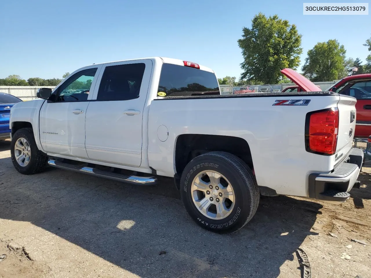 2017 Chevrolet Silverado K1500 Lt VIN: 3GCUKREC2HG513079 Lot: 73509034